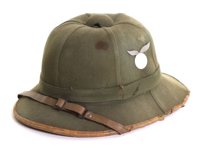 WW2 German Luftwaffe Afrikakorps (D.A.K) Tropical Pith Helmet