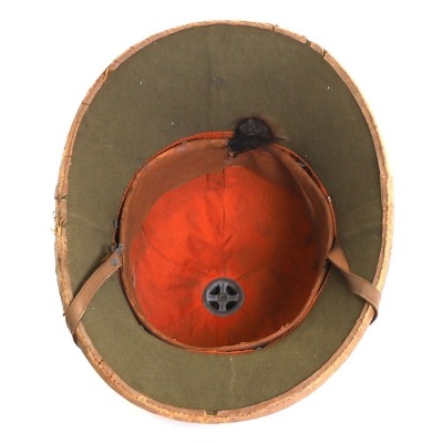 WW2 German Luftwaffe Afrikakorps (D.A.K) Tropical Pith Helmet - 8