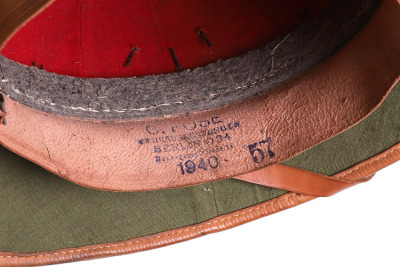 WW2 German Luftwaffe Afrikakorps (D.A.K) Tropical Pith Helmet - 12
