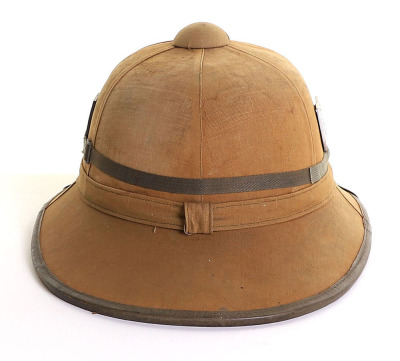 WW2 German Waffen-SS Italian / Greece Theatre of War Tropical Sun Helmet - 6