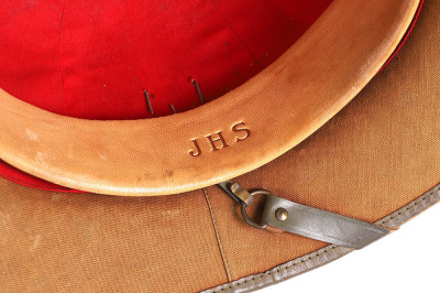 WW2 German Waffen-SS Italian / Greece Theatre of War Tropical Sun Helmet - 12