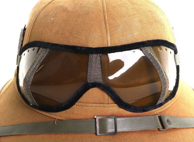 WW2 German Waffen-SS Italian / Greece Theatre of War Tropical Sun Helmet - 15