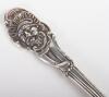 A Victorian silver caddy spoon, London 1868 - 2