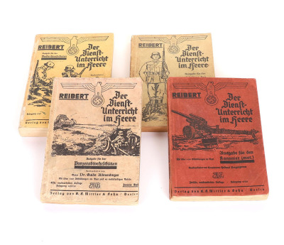Scarce Grouping of Four German Army Training Manuals / Handbooks for Various Branches of Service - 2