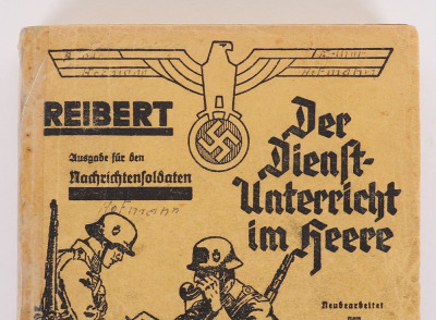 Scarce Grouping of Four German Army Training Manuals / Handbooks for Various Branches of Service - 5