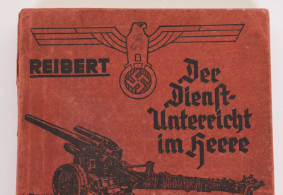 Scarce Grouping of Four German Army Training Manuals / Handbooks for Various Branches of Service - 8