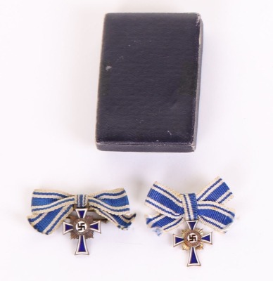Third Reich Mothers Cross in Bronze - 8