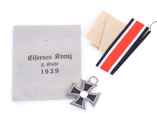 WW2 German 1939 Iron Cross 2nd Class by S Jablonski G.m.b.H