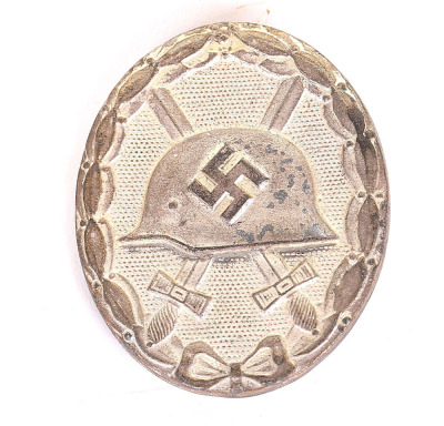 WW2 German Armed Forces Silver Wound Badge by Rudolf Wachtler & Lange - 4