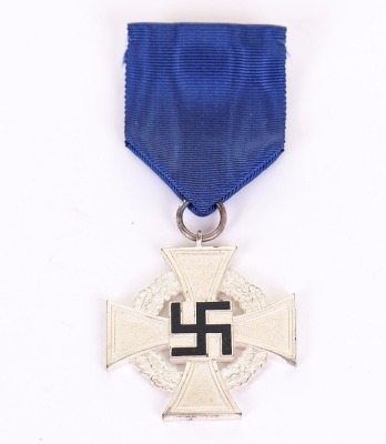 Third Reich 25 Year Faithful Service Cross in Original Box of Issue - 5