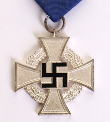 Third Reich 25 Year Faithful Service Cross in Original Box of Issue - 6