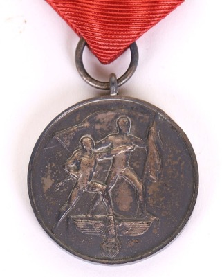 Third Reich Entry into Austria Medal with Case of Issue - 6