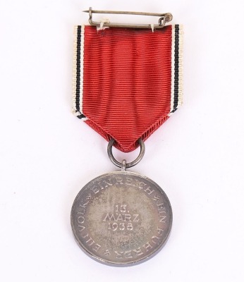 Third Reich Entry into Austria Medal with Case of Issue - 7