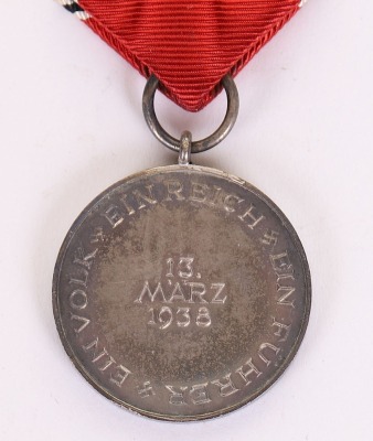 Third Reich Entry into Austria Medal with Case of Issue - 8