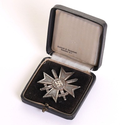 WW2 German War Service Cross 1st Class with Swords by Kerbach & Oesterhelt - 4