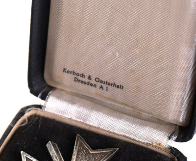 WW2 German War Service Cross 1st Class with Swords by Kerbach & Oesterhelt - 5