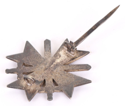WW2 German War Service Cross 1st Class with Swords by Kerbach & Oesterhelt - 9