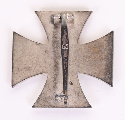 WW2 German 1939 Iron Cross 1st Class by Klein & Quenzer - 5