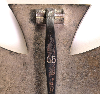 WW2 German 1939 Iron Cross 1st Class by Klein & Quenzer - 6