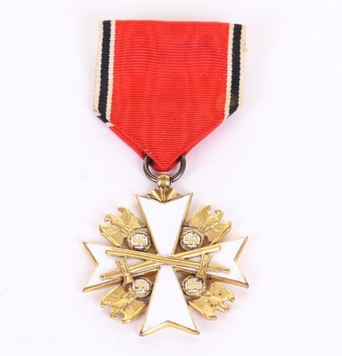 Third Reich Eagle Order Decoration with Swords in Case of Issue - 4