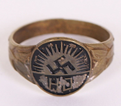 Third Reich Hitler Youth Boys Ring - 4