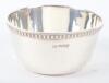 A silver tea strainer on stand, Sheffield 1959 - 3