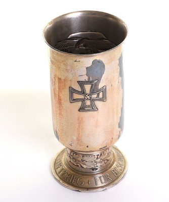 WW2 German Luftwaffe Honour Goblet (Ehrenpokal) Kampf-Geschwader 55 - 2