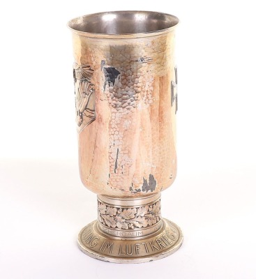 WW2 German Luftwaffe Honour Goblet (Ehrenpokal) Kampf-Geschwader 55 - 8