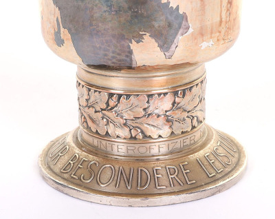 WW2 German Luftwaffe Honour Goblet (Ehrenpokal) Kampf-Geschwader 55 - 9