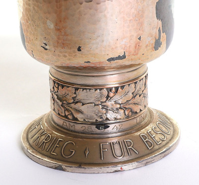 WW2 German Luftwaffe Honour Goblet (Ehrenpokal) Kampf-Geschwader 55 - 12