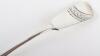 A Russian silver caddy spoon, 19th century, - 2