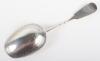 A Russian silver caddy spoon, 19th century, - 3