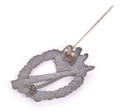 WW2 German Army / Waffen-SS Infantry Assault Badge in Silver, Schickle Design - 4