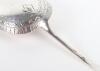 A Russian silver caddy spoon, 19th century, - 4