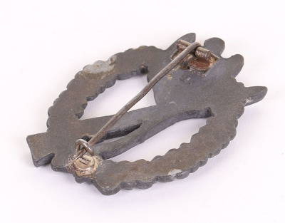 WW2 German Army / Waffen-SS Infantry Assault Badge in Silver by Rudolf Souval - 5