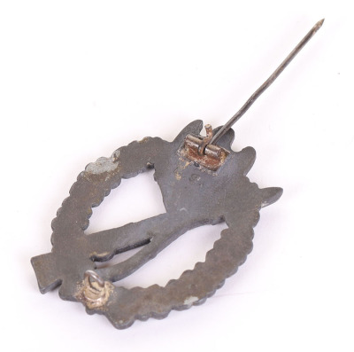 WW2 German Army / Waffen-SS Infantry Assault Badge in Silver by Rudolf Souval - 6