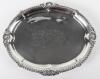 A Paul Storr oval salver, London 1813 - 8