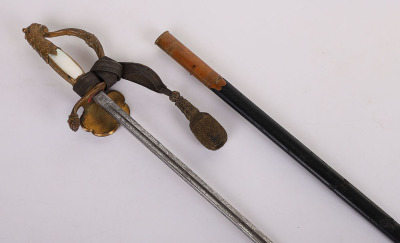 Imperial German Diplomatic Officials Dress Sword - 2