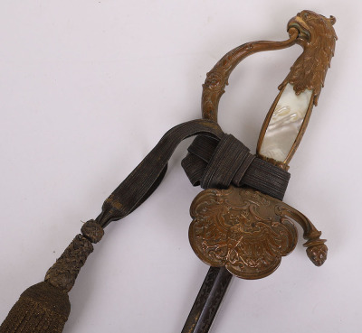 Imperial German Diplomatic Officials Dress Sword - 3