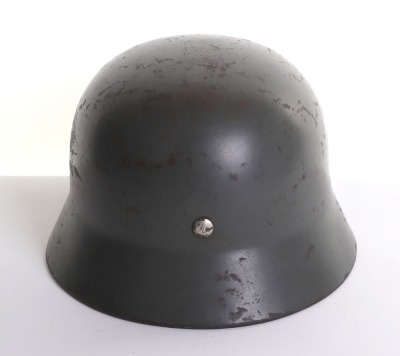 WW2 German Army M-35 Double Decal Steel Combat Helmet - 4