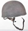 WW2 Polish Airborne Forces Battle Damaged Steel Combat Helmet - 3