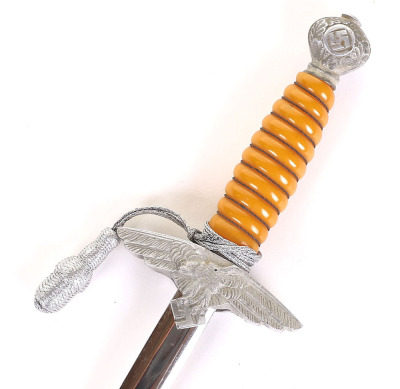 Miniature WW2 German Luftwaffe 2nd Pattern Luftwaffe Dagger - 5