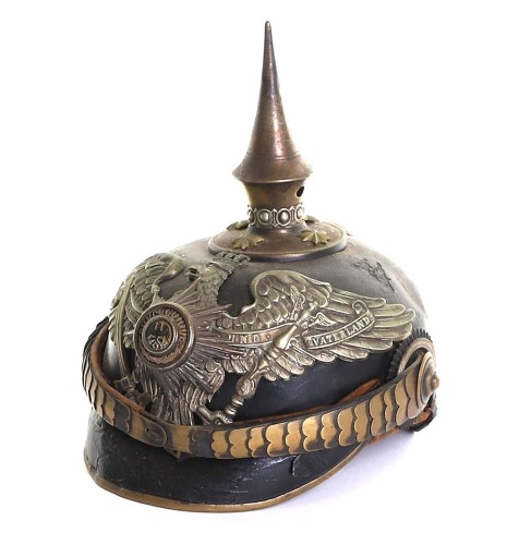 Imperial German Prussian Garde Regiment Officers Pickelhaube