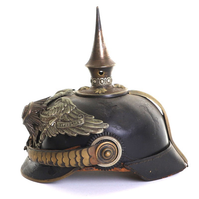 Imperial German Prussian Garde Regiment Officers Pickelhaube - 2