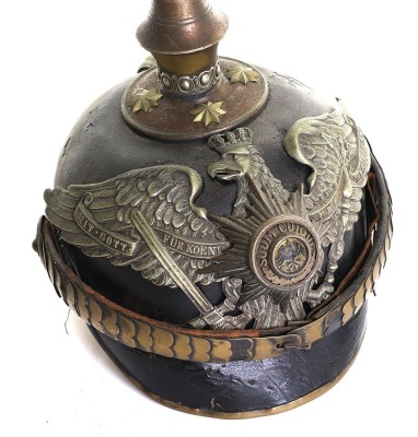 Imperial German Prussian Garde Regiment Officers Pickelhaube - 5