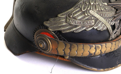 Imperial German Prussian Garde Regiment Officers Pickelhaube - 6