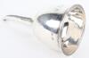 A George IV silver wine funnel, Eames & Barnard, London 1826 - 14