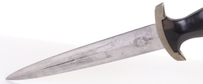 Third Reich SS Dress Dagger by Gottlieb Hammesfahr, Solingen Foche - 12