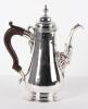 An impressive and large silver coffee pot, &lsquo;TW&rsquo;, London 1754 - 4