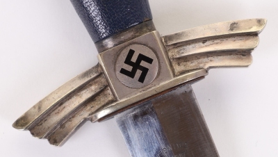 Third Reich NSFK Flyers Dagger by SMF Solingen - 6